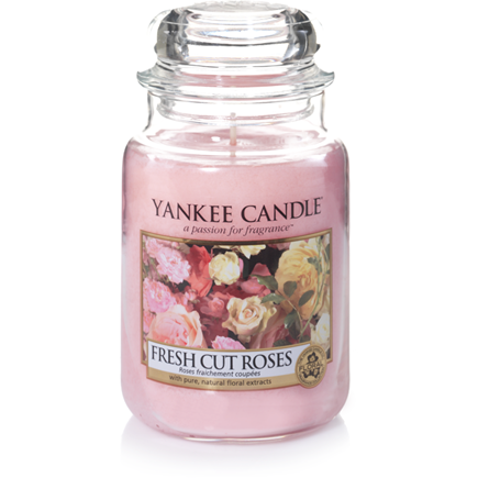 CLASSIC LARGE JAR FRESH CUT ROSES