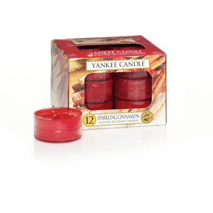 CLASSIC TEA LIGHTS SPARKLING CINNAMON