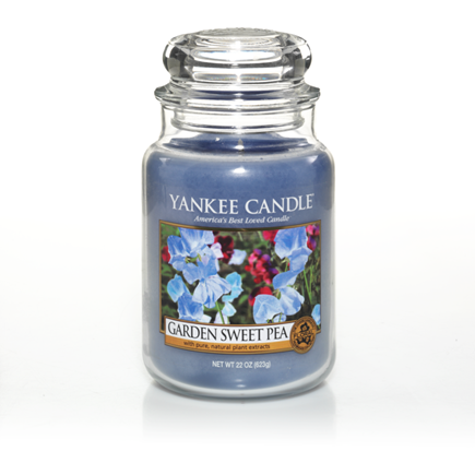 CLASSIC LARGE JAR GARDEN SWEET PEA