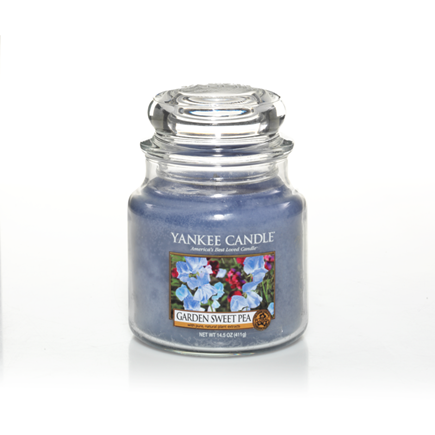 CLASSIC MEDIUM JAR GARDEN SWEET PEA