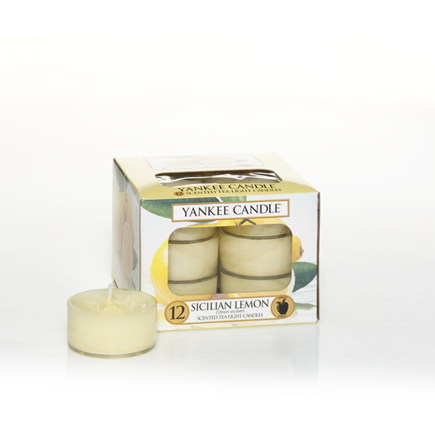 CLASSIC TEA LIGHTS SICILIAN LEMON
