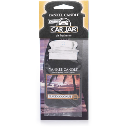 CAR JAR BLACK COCONUT