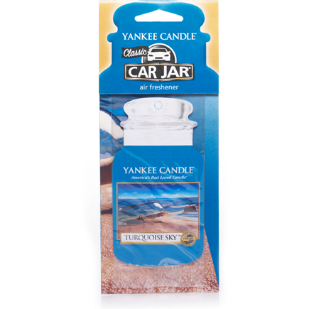 CAR JAR TURQUOISE SKY