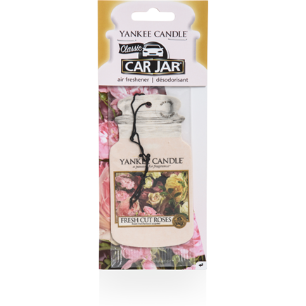 CAR JAR FRESH CUT ROSES