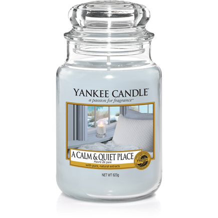 CLASSIC LARGE JAR A CALM AND QUIET PLACE