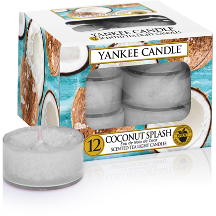 CLASSIC SCENTED TEA LIGHT COCONUT SPLASH