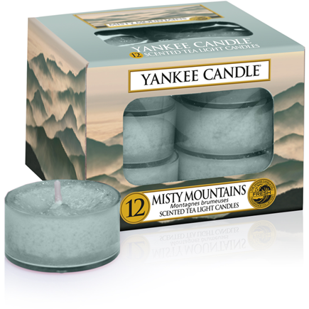 CLASSIC SCENTED TEA LIGHT MISTY MOUNTAINS