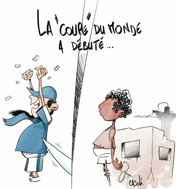 Content coupe du monde