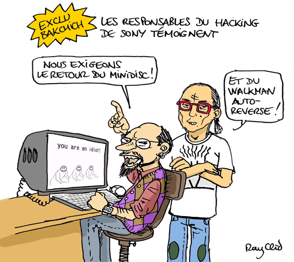 Content hacking sony rayclid bakchich