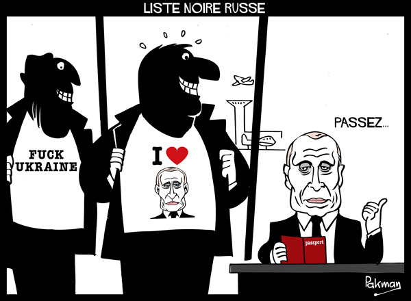 Content liste noire russe