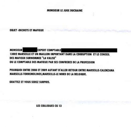 Lettre anonyme envoyée le 2 décembre au juge Duchaîne - JPG - 16.6 ko Lettre anonyme envoyée le 2 décembre au juge Duchaîne - JPG - 16.6 ko