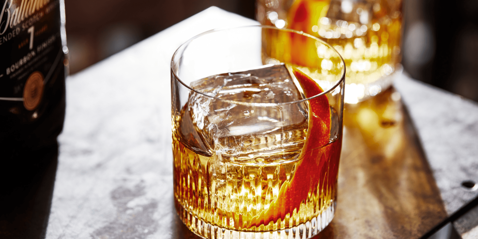 Ballantine's 7 Old Fashioned cocktail