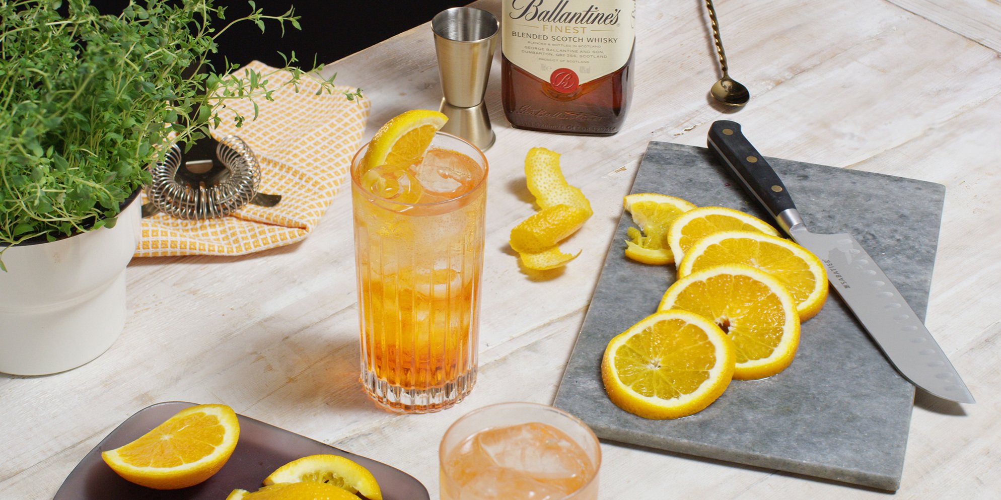 Whisky Cocktails | Aperballa Spritz | Summer | Ballantine’s