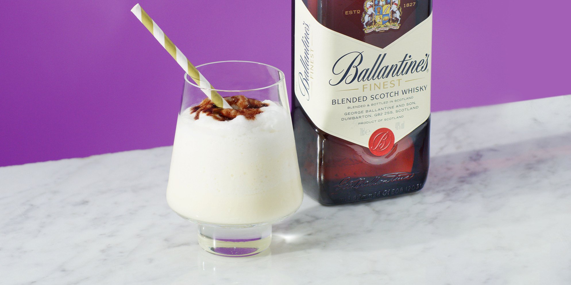 Ballantine's Whisky Vanilla Shake
