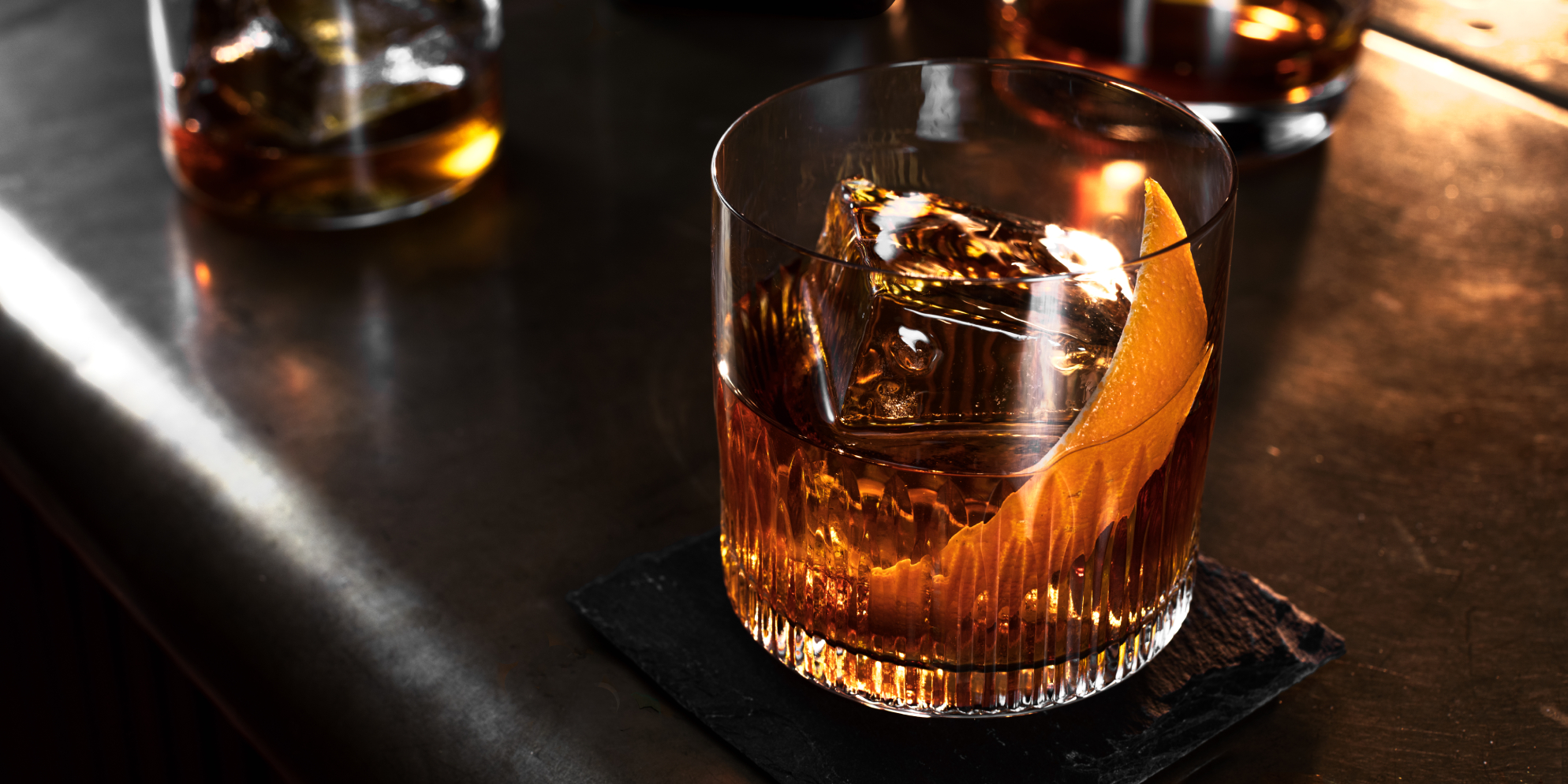 Ballantine's 7 Bourbon Finish Old Fashioned