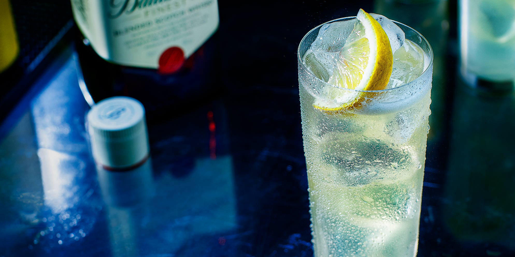 Cocktail Ballantine's Finest & Lemonade