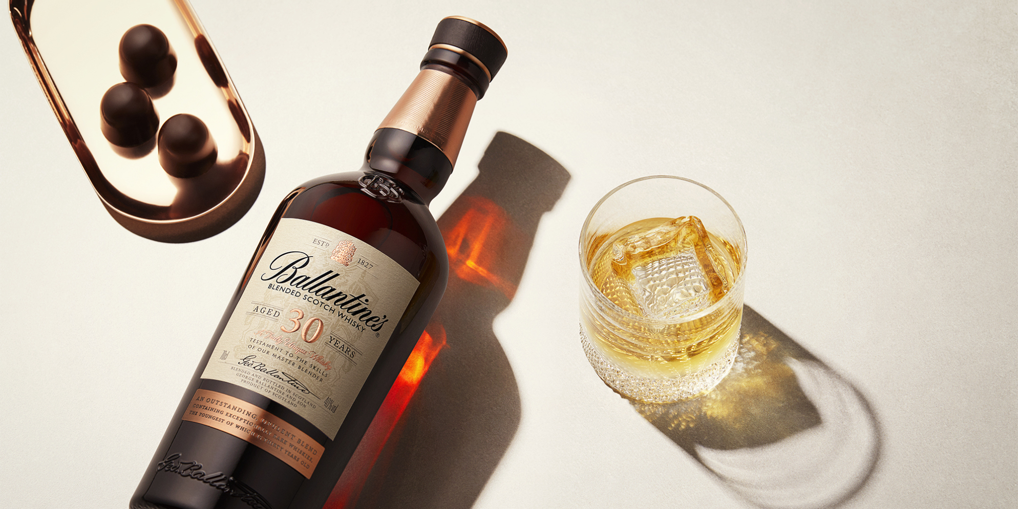 Ballantine's 30 Whisky Cocktails | 30 Year Old on the Rocks | Prestige | Ballantine's