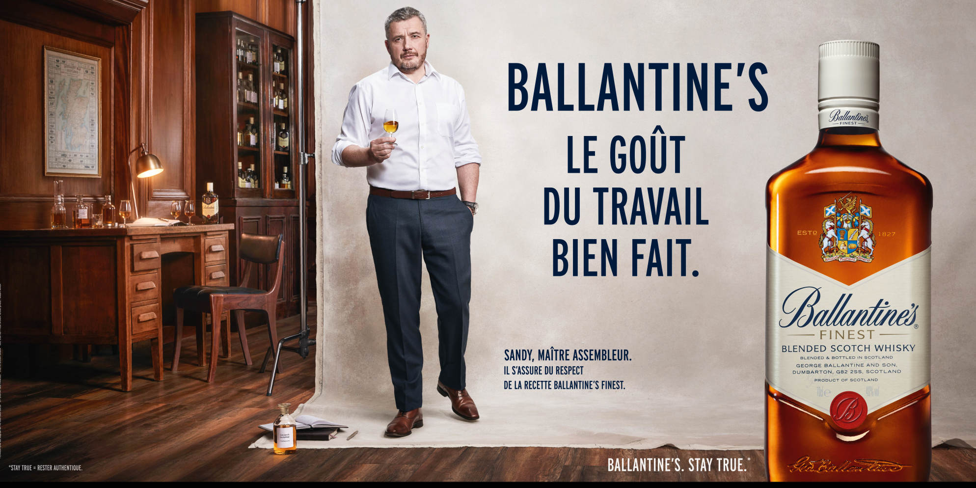 Ballantine's, Le Goût du Travail Bien Fait