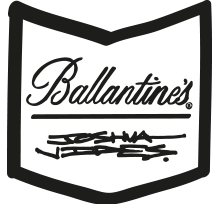 Ballantine's x Joshua Vides Chevron logo