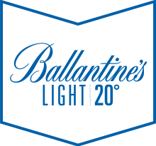 Ballantine's Light chevron logo
