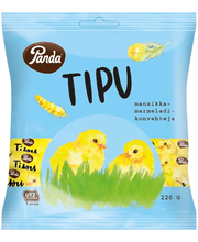 Panda Tibu maasikamarmelaadikommid 220g