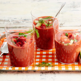 Maasika gazpacho