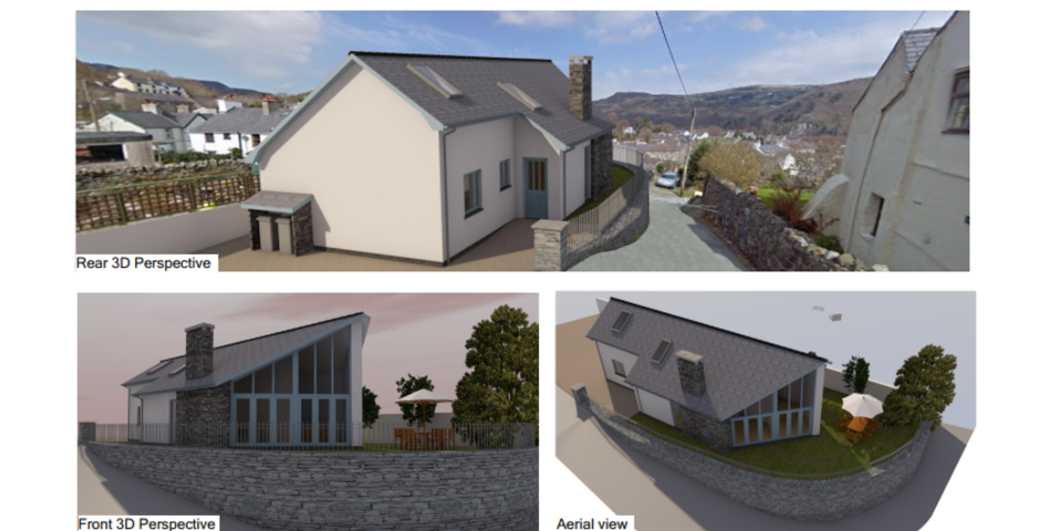 Land at, 19 Rallt Goch, Llanberis, Caernarfon, LL55 4LB