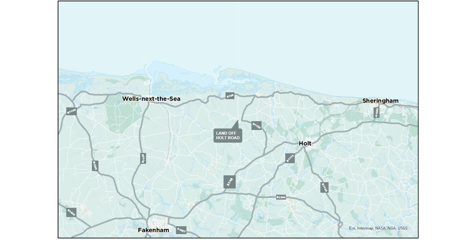 Holt Road , Langham , Norfolk, NR25 7BX