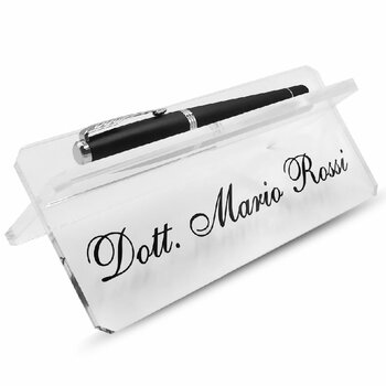  Penna a Sfera Roller Parker Mod. Black Lacquer Golden Trim...Personalizzabile