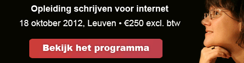 Opleiding schrijven voor internet