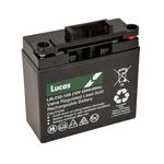 LUCAS 12V 22AH AGM CYCLIC GOLF BATTERY