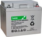 LUCAS 12V 42AH AGM CYCLIC BATTERY