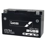 Lucas Motorcycle AGM / VRLA Battery LTS7B4 (YT7B-4)