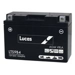 Lucas Motorcycle AGM / VRLA Battery LTS9B4 (YT9B-4)