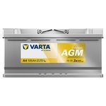 Varta A4 020AGM Replaces MERCEDES OEM Part A 000 982 18 08  