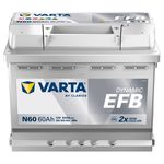Varta N60 EFB Start Stop Car Battery 027EFB