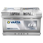 Varta N80 EFB Start Stop Car Battery 115EFB