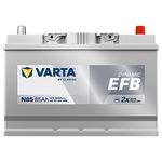 Varta N85 EFB Start Stop Car Battery 335EFB