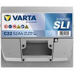 Varta C22 Car Battery Type 012 / 079 (552400047)  