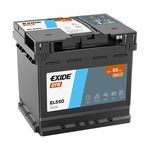 EXIDE Start Stop EFB Car Battery EL550 012EFB 