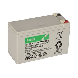 LUCAS 12V 7AH AGM STANDBY BATTERY