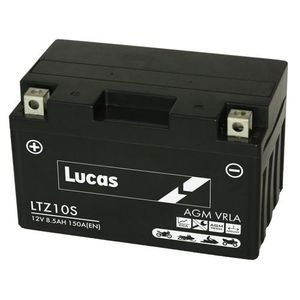 LUCAS 12V SEALED MOTORCYCLE BATTERY LTZ10S