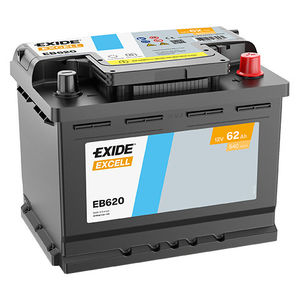 Exide 027SE Excell Car Battery EB620  