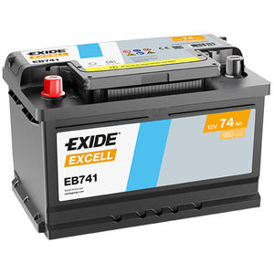 Exide 082SE Excell Car Battery EB741  