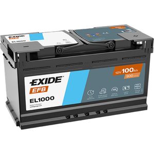 EXIDE Start Stop EFB Car Battery EL1000 017EFB 