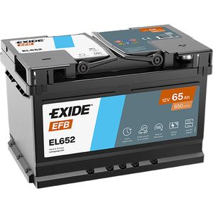 EXIDE Start Stop EFB Car Battery EL652 100EFB 
