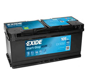 Exide Start Stop Battery AGM EK1050 