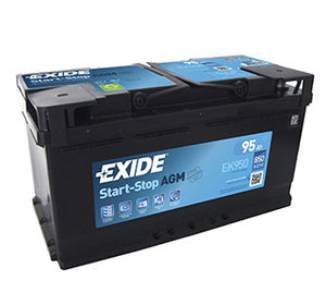 Exide Start Stop Battery AGM EK950 (019)