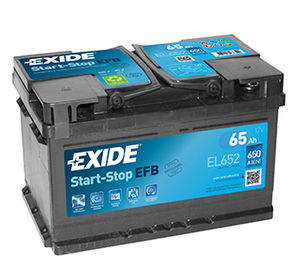 Exide Start Stop Car Battery EL652 (100)
