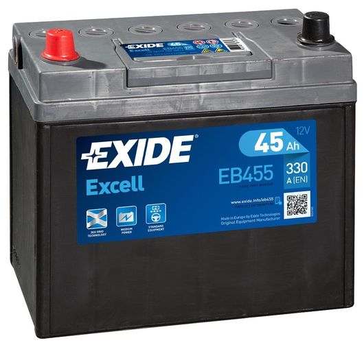Car Battery Exide (057SE) 043SE EB455  